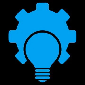 Bulb Configuration Icon Stock Illustration