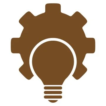 Bulb Configuration Icon Stock Illustration