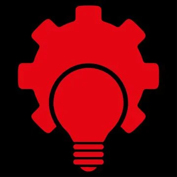 Bulb Configuration Icon Stock Illustration