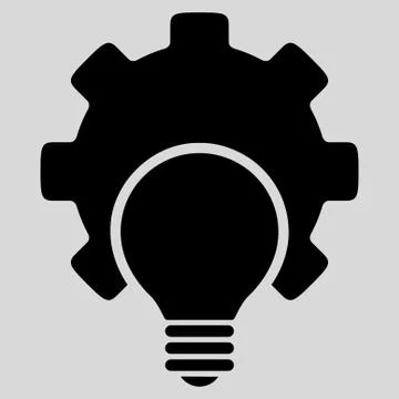 Bulb Configuration Icon Stock Illustration