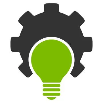 Bulb Configuration Icon Stock Illustration