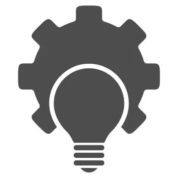 Bulb Configuration Icon Stock Illustration