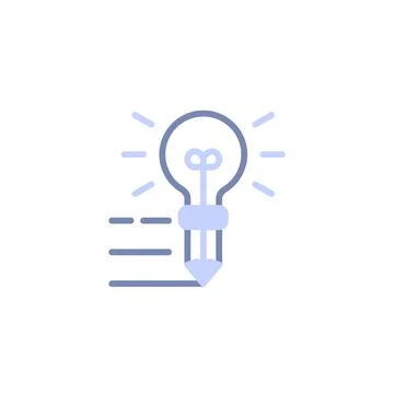 Bulb Creative Idea: Creative and Innovative Idea Solutions for Your Business Stock Illustration