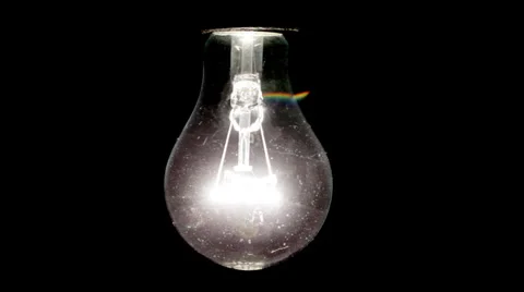 Bulb flickering. Stock Footage 24645815
