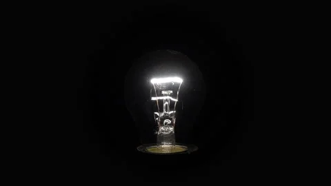 Bulb Going On And Off Stock Footage 95769090