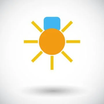 Bulb icon Stock Illustration