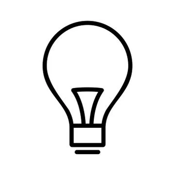 Bulb icon Stock Illustration