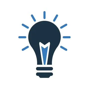 Bulb Icon Stock Illustration