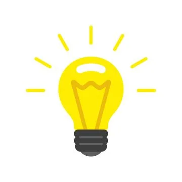 Bulb icon Stock Illustration