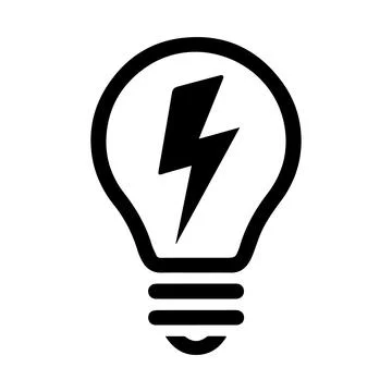 Bulb icon premium vector design. Stock Illustration