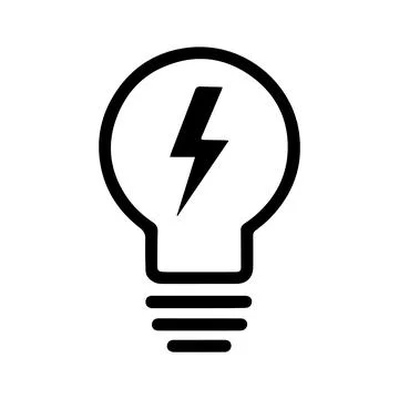 Bulb icon premium vector design. Stock Illustration