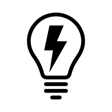 Bulb icon premium vector design. Stock Illustration