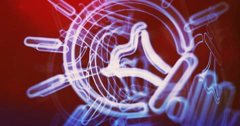 Bulb idea and creative innovation symbol rotating loop concept Stock Footage 234976370