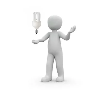 Bulb idea Stock Illustration