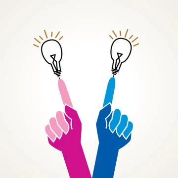 Bulb idea Stock Illustration