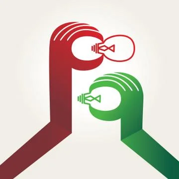 Bulb idea Stock Illustration