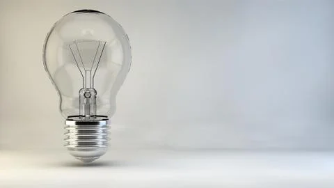 Bulb idea lamp light lights incident Stock Illustration