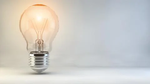 Bulb idea lamp light lights incident Stock Illustration