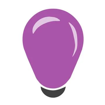 Bulb idea light future energy Stock Illustration