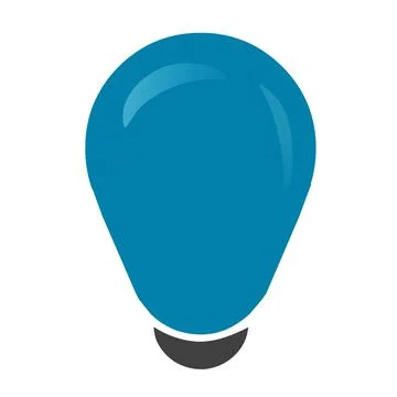 Bulb idea light future Stock Illustration