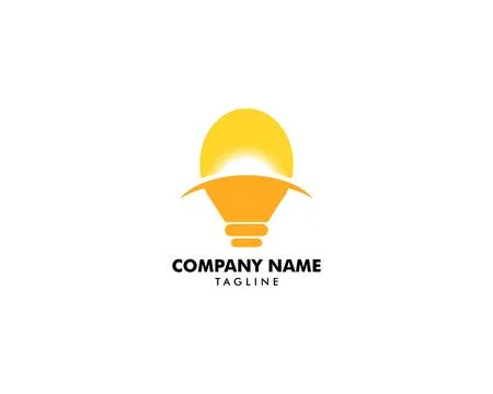 Bulb idea Logo Template Stock Illustration