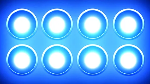 Bulb lamp Big Spotlight 4 Stock Footage 30354469