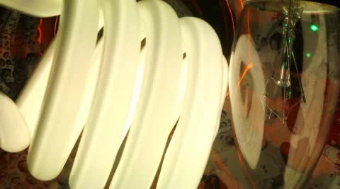 Bulb lamp Stock Footage 10793106