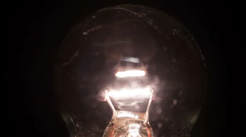 Bulb lamp Video stock 33855402