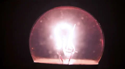 Bulb lamp Video stock 33855447