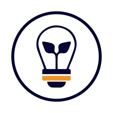 Bulb, light bulb, idea, electric blub, energy bulb, efficient light bulb icon Illustrazione stock