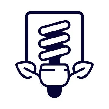 Bulb, light bulb, idea, electric blub, energy bulb, efficient light bulb icon Illustrazione stock