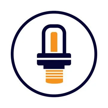 Bulb, light bulb, idea, electric blub, energy bulb, efficient light bulb icon Stock Illustration