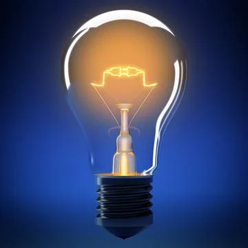 Bulb light connection Stock Photos