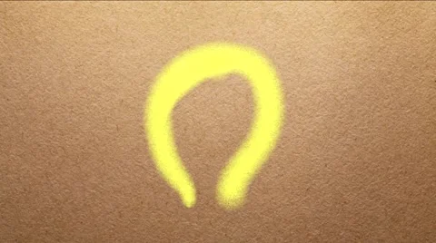 Bulb light Drawing Animation Stock Footage 50963638