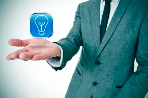 Bulb light icon Stock Illustration