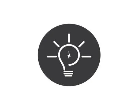 Bulb logo vector ilustration Stock-Illustration
