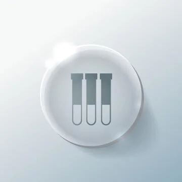 Bulb or beaker. Stock Illustration