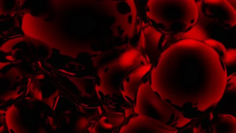 Bulb osmium 01 red 動画素材 172198119