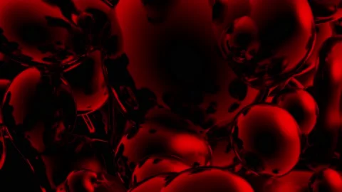 Bulb osmium 02 red 動画素材 172198322