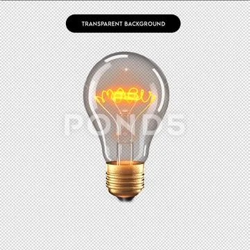 Bulb PNG: Illuminating Creativity and Innovation Modello PSD