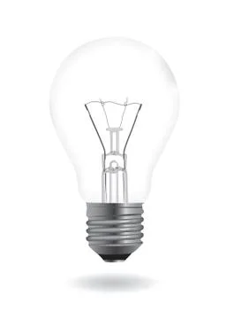 Bulb realistic Illustrazione stock