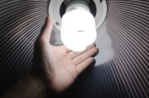 Bulb replacement Stock Photos