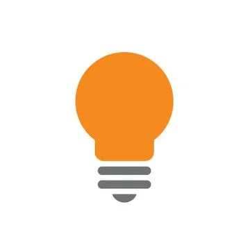 Bulb Shape Clip Art Vector 스톡 일러스트