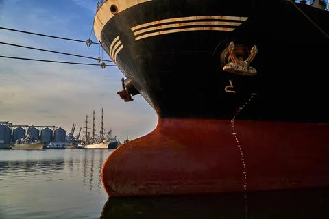 Bulb of the ship Stock Photos