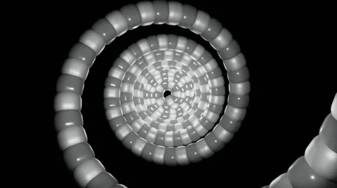 Bulb silver helix Stock Footage 55214420