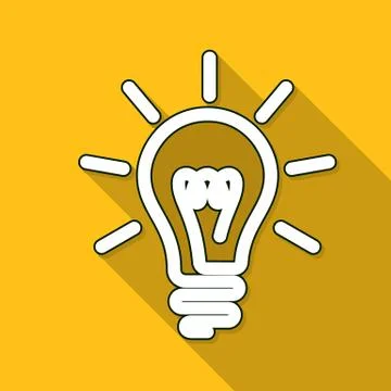 Bulb symbol Stock Illustration