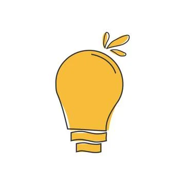 Bulb technology ilustration Stock-Illustration