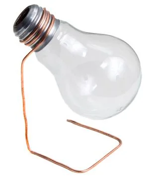 Bulb vase Foto stock