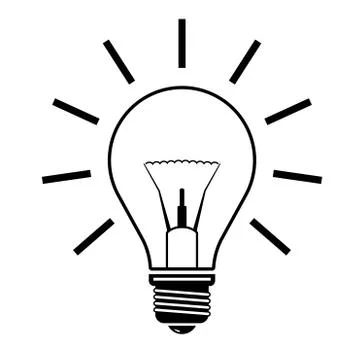 Bulb - vector illustration Stock Illustration