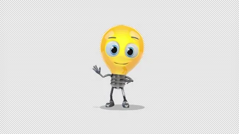 Bulb Wave two hands greeting Stockbeeldmateriaal 163331635